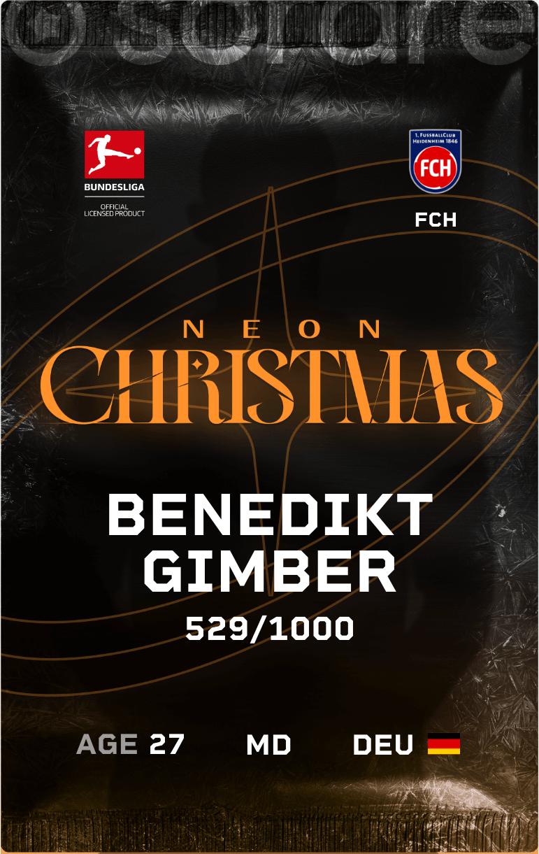 Benedikt Gimber 2024-25 • Limited 529/1000