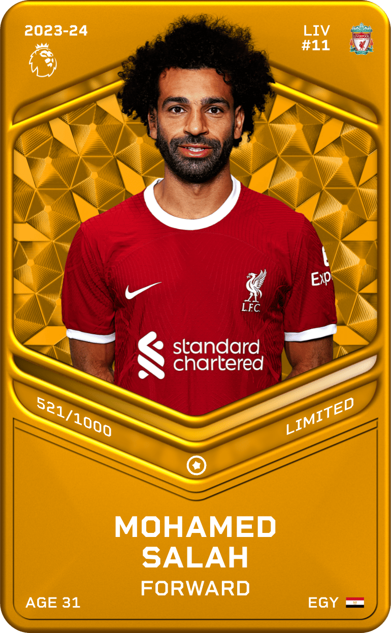 Mohamed Salah 2023-24 • Limited 521/1000