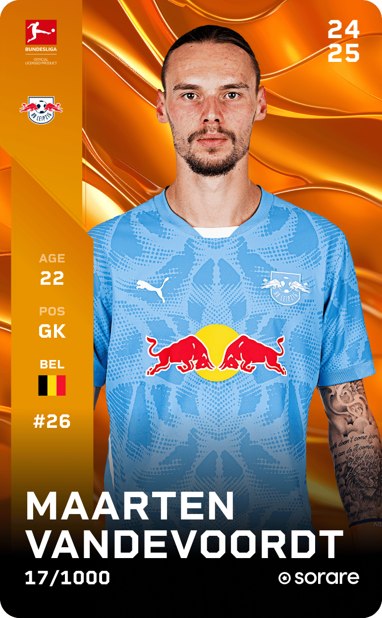Maarten Vandevoordt 2024-25 • Limited 17/1000