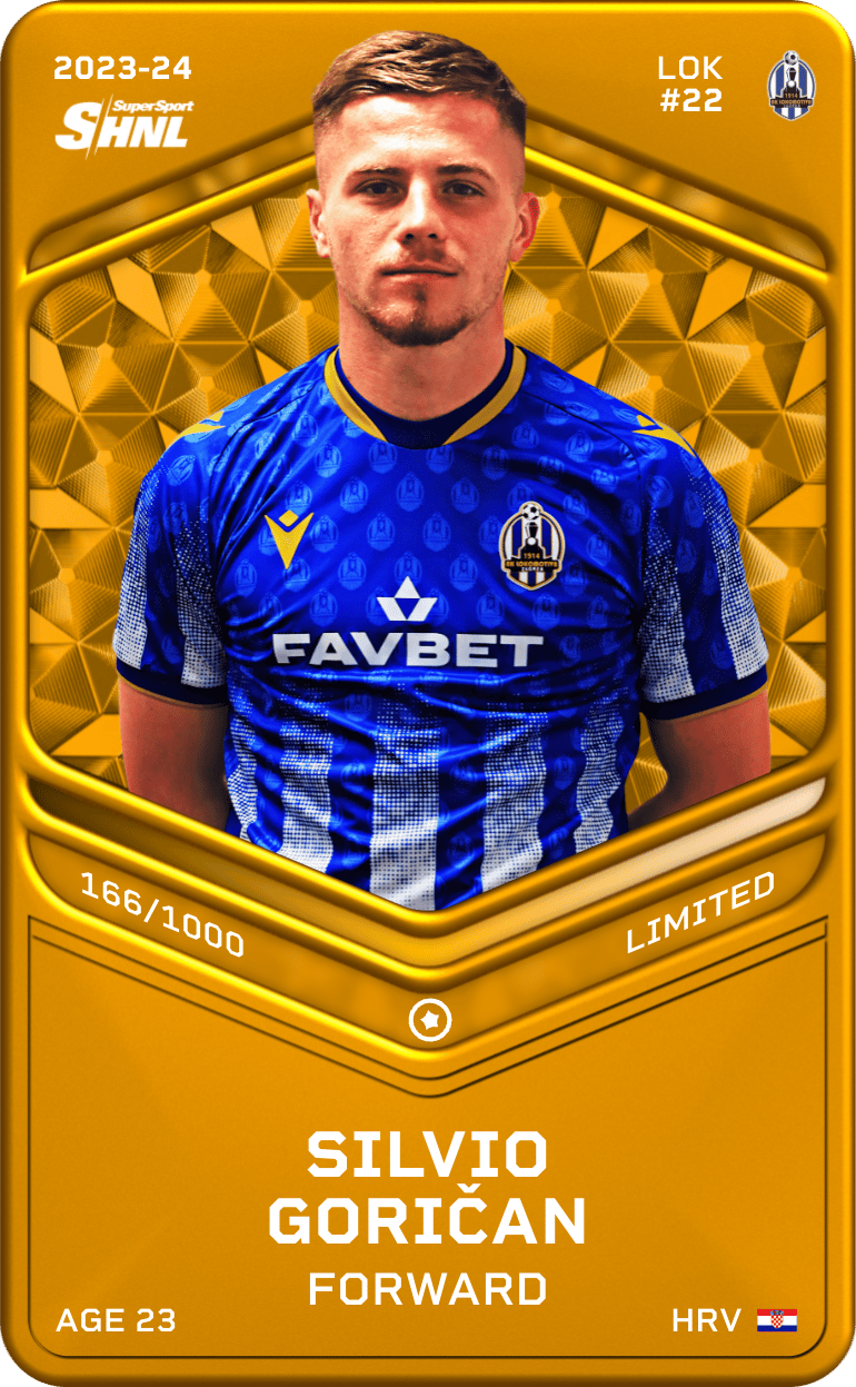 Silvio Goričan 2023-24 • Limited 166/1000