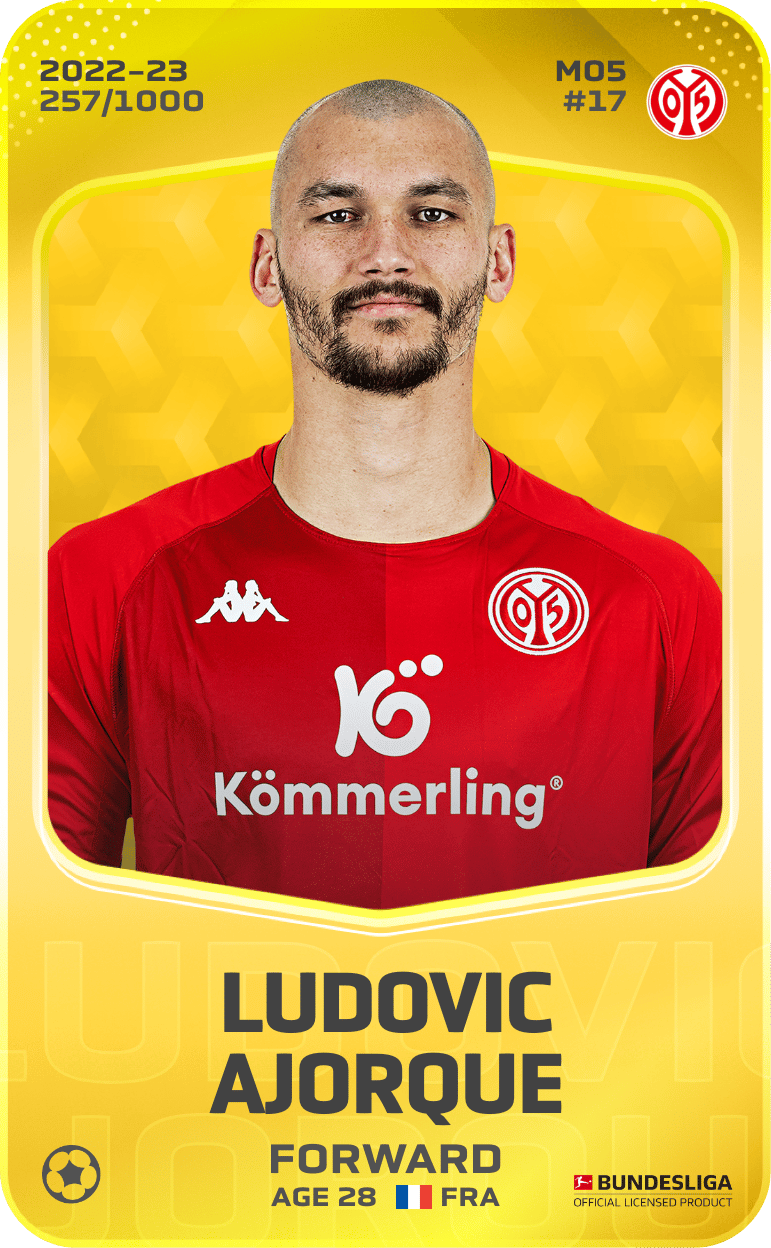 Ludovic Ajorque 2022-23 • Limited 257/1000