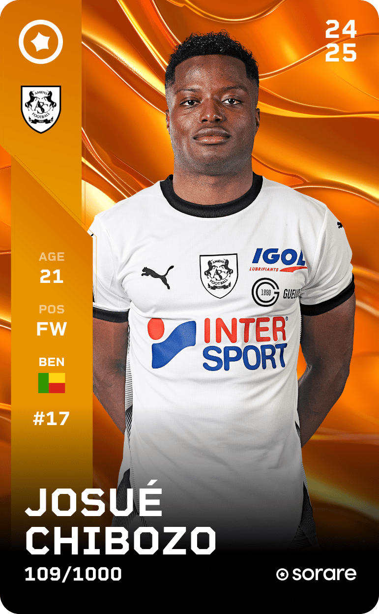 Josué Chibozo 2024-25 • Limited 109/1000