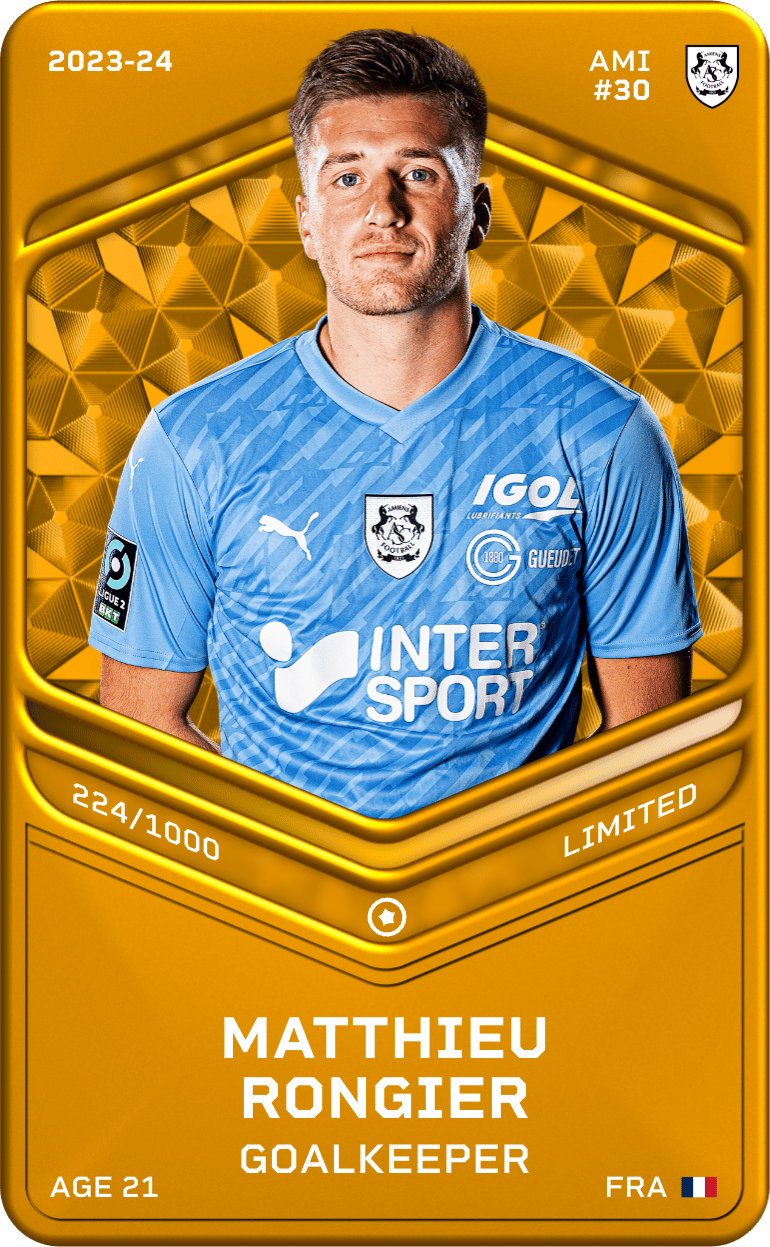 Matthieu Rongier 2023-24 • Limited 224/1000