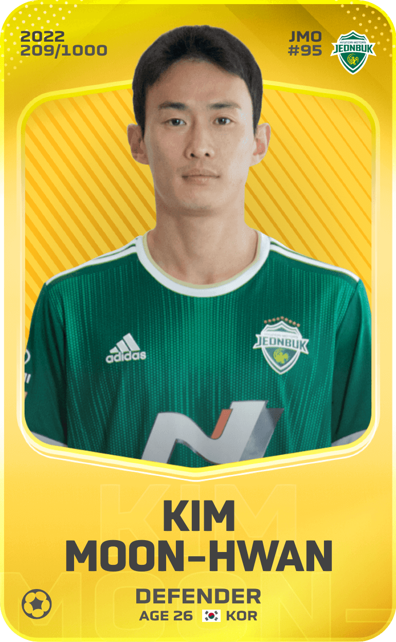 Kim Moon-Hwan 2022-23 • Limited 209/1000