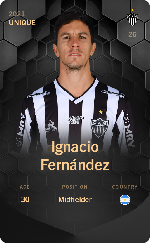 Sorare - Sorare Official - Ignacio Fernández 2021-22 • Unique - NFT # 83900085305731984997949459336035345005410783266482660114377671704398682507019