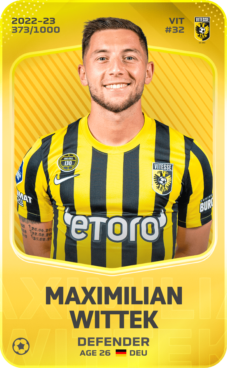 Maximilian Wittek 2022-23 • Limited 373/1000