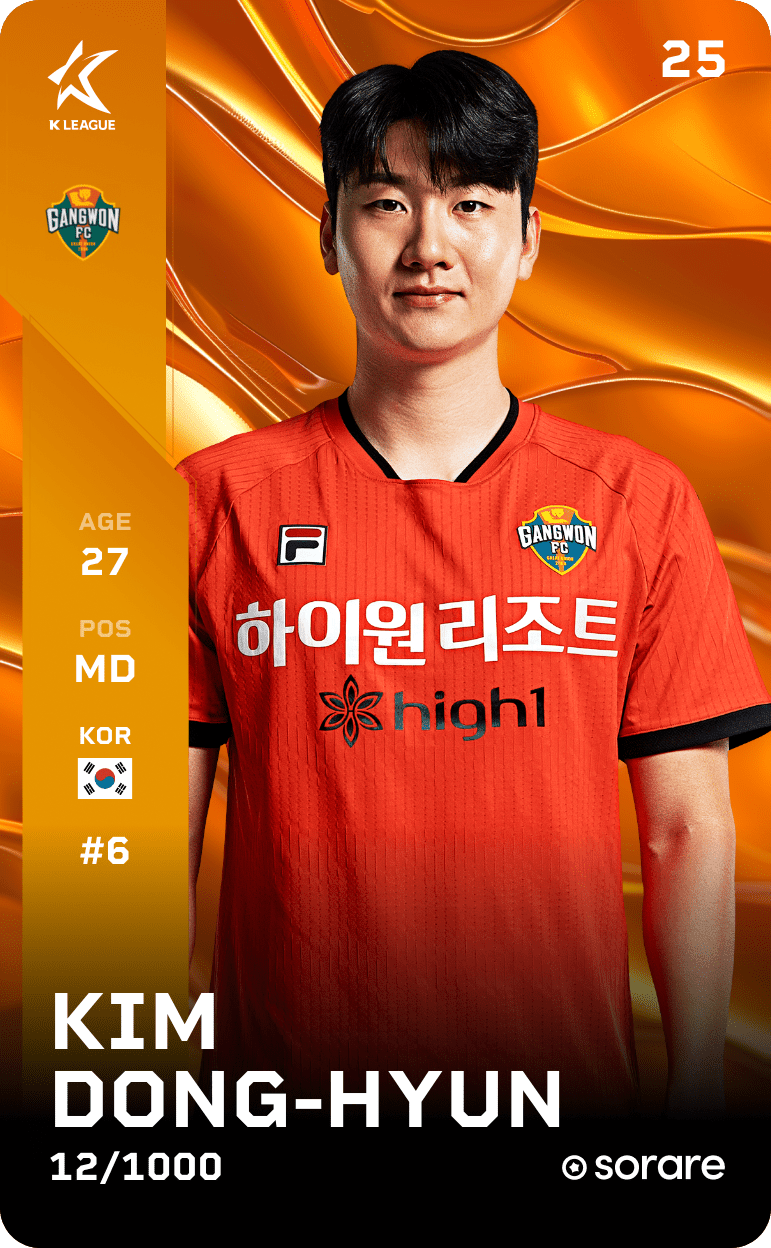 Kim Dong-Hyun 2025-26 • Limited 12/1000