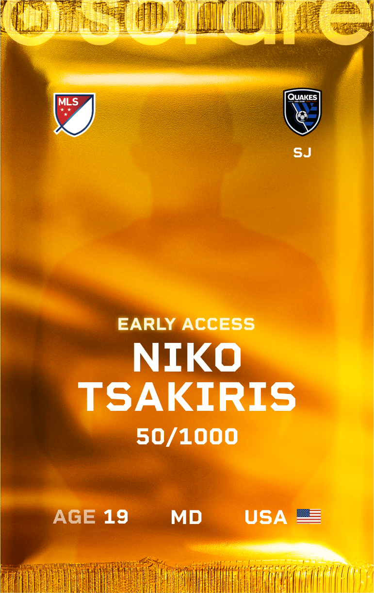 Niko Tsakiris 2025-26 • Limited 50/1000
