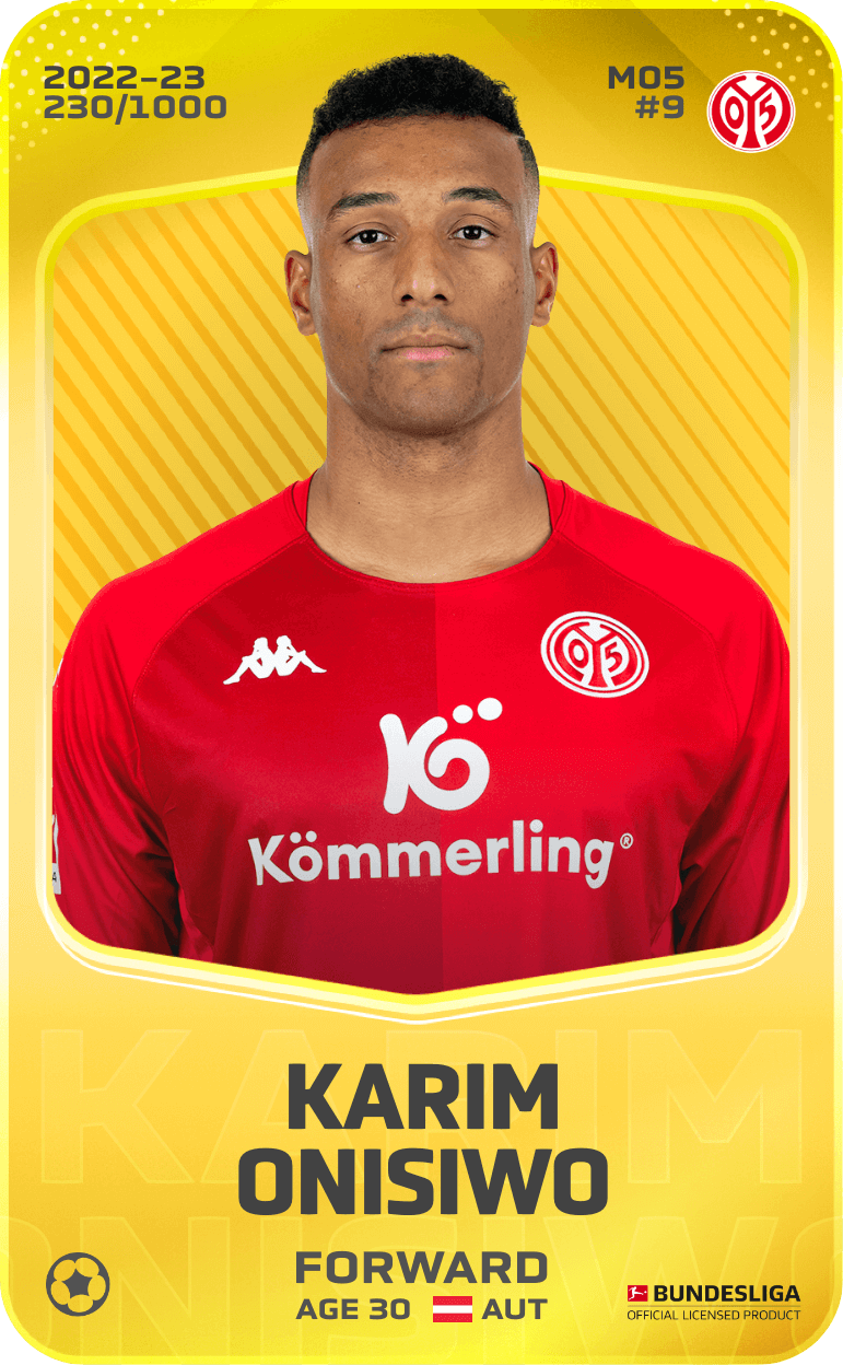 Karim Onisiwo 2022-23 • Limited 230/1000