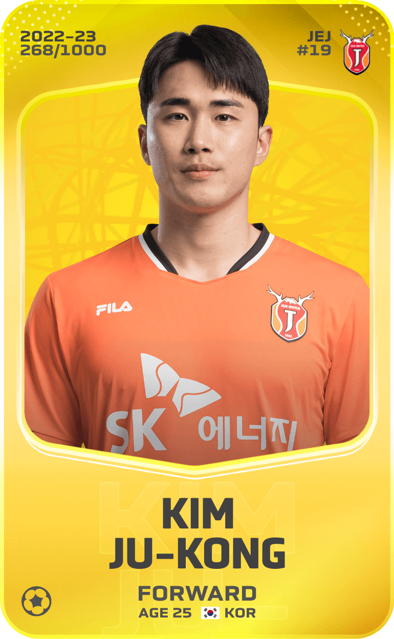 Kim Ju-Kong 2022-23 • Limited 268/1000