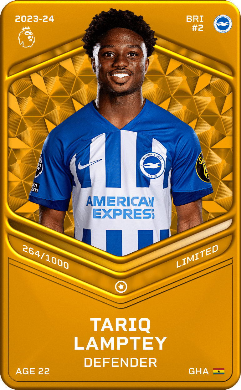 Tariq Lamptey 2023-24 • Limited 264/1000
