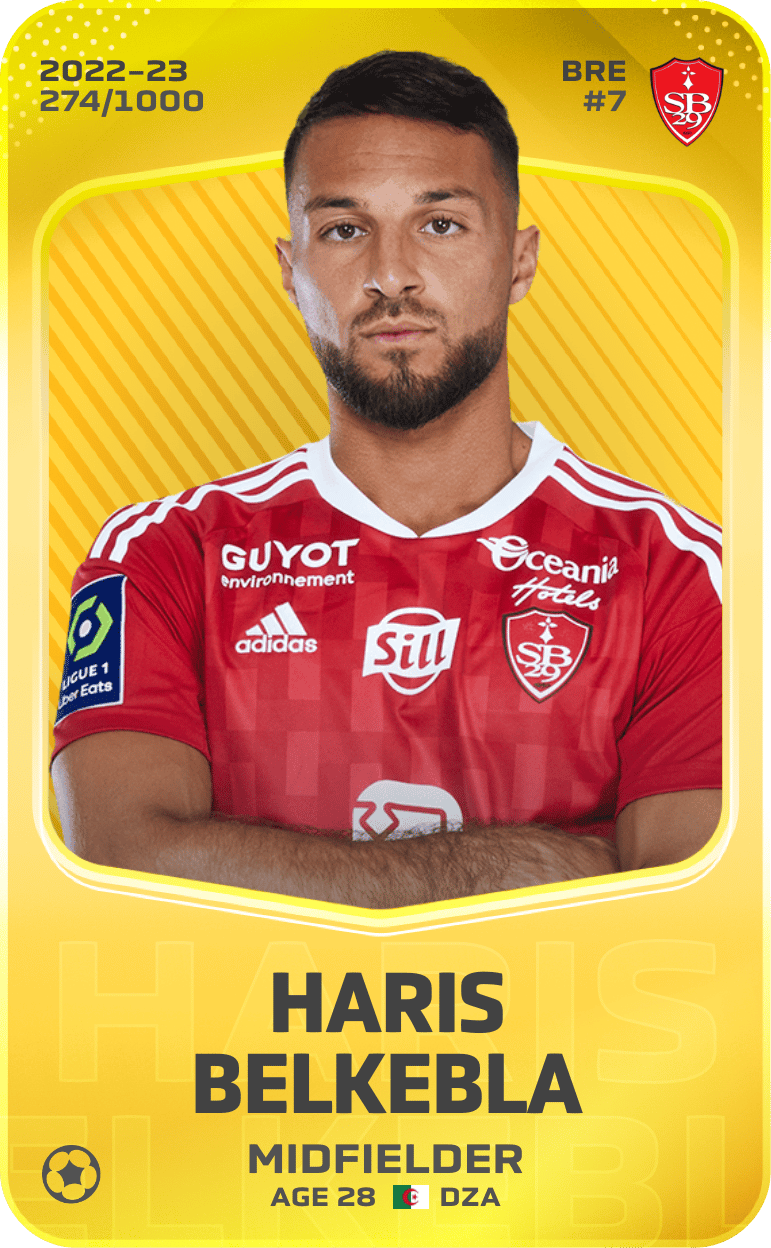 Haris Belkebla 2022-23 • Limited 274/1000