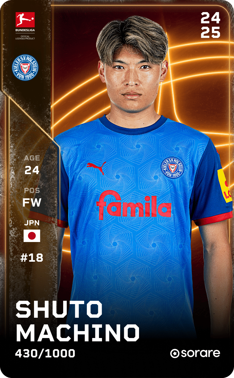 Shuto Machino 2024-25 • Limited 430/1000