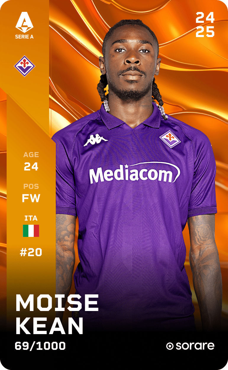Moise Kean 2024-25 • Limited 69/1000