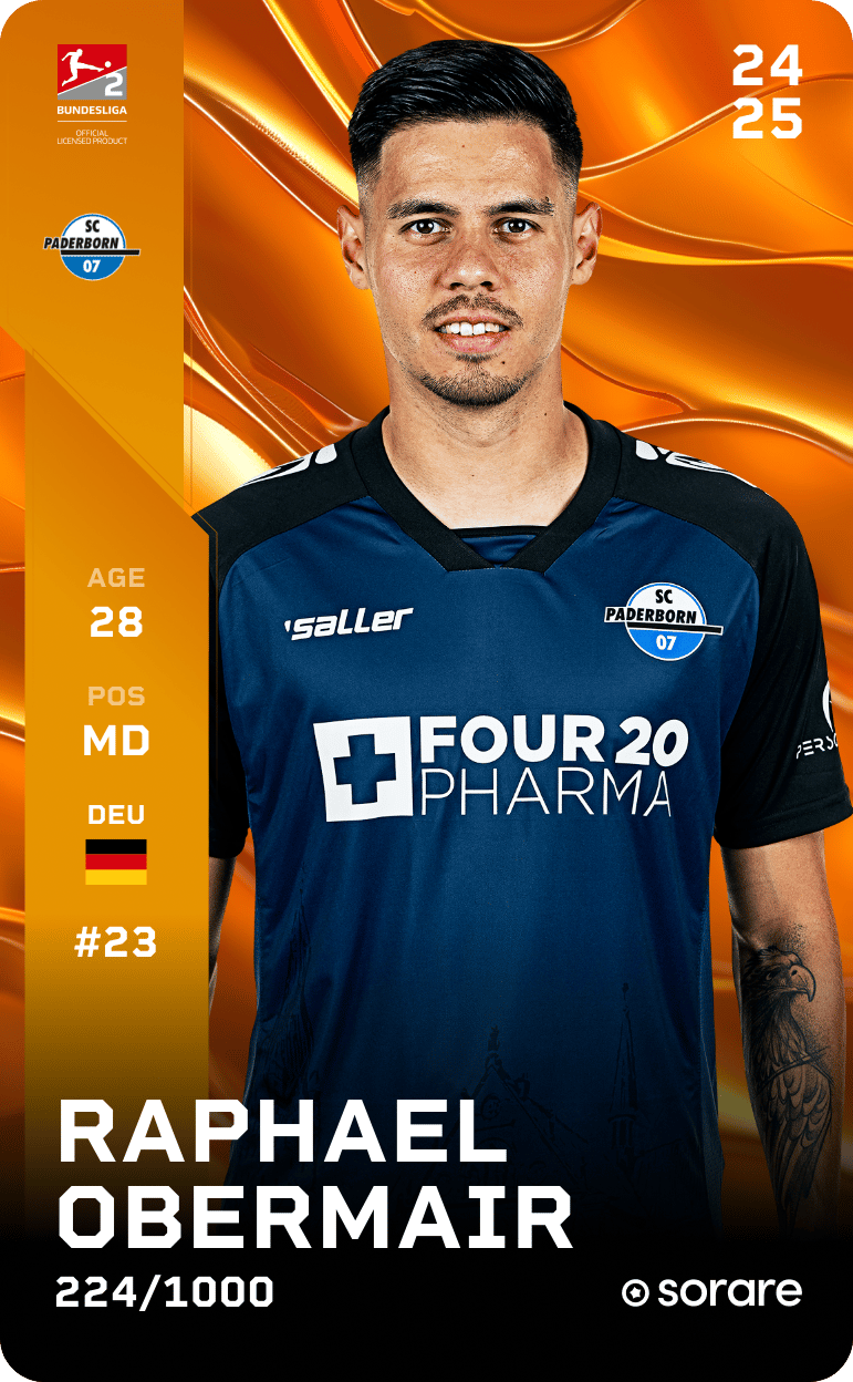 Raphael Obermair 2024-25 • Limited 224/1000