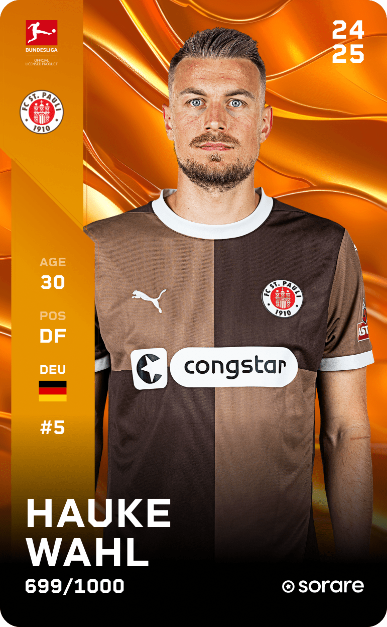 Hauke Wahl 2024-25 • Limited 699/1000