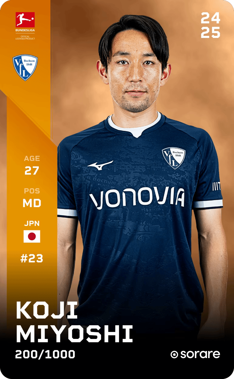 Koji Miyoshi 2024-25 • Limited 200/1000