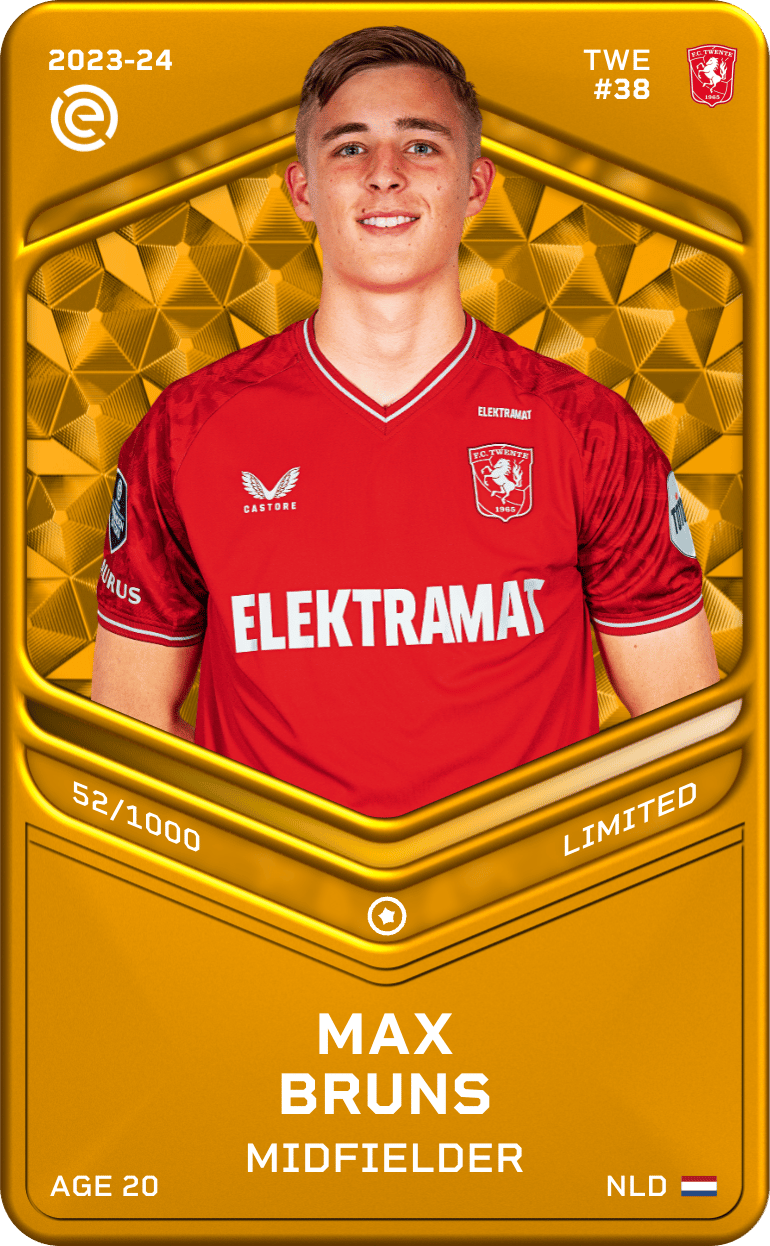 Max Bruns 2023-24 • Limited 52/1000