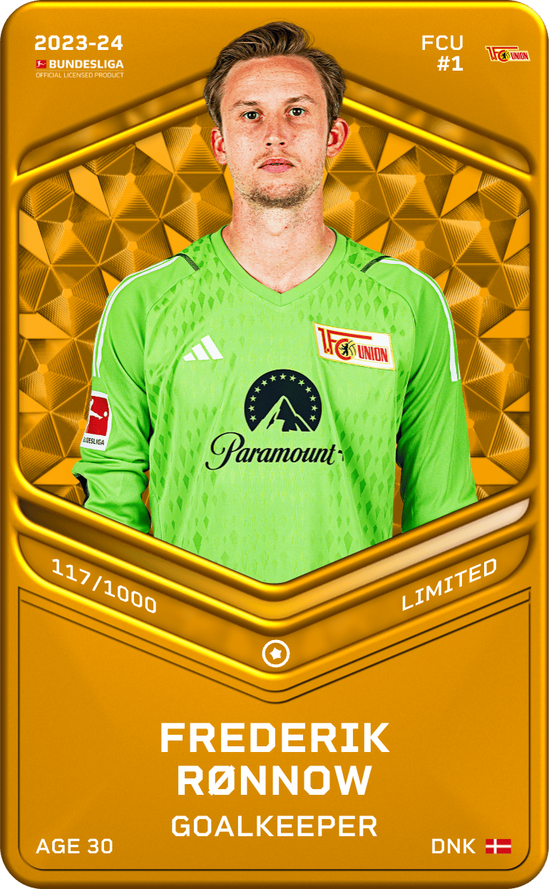 Frederik Rønnow 2023-24 • Limited 117/1000