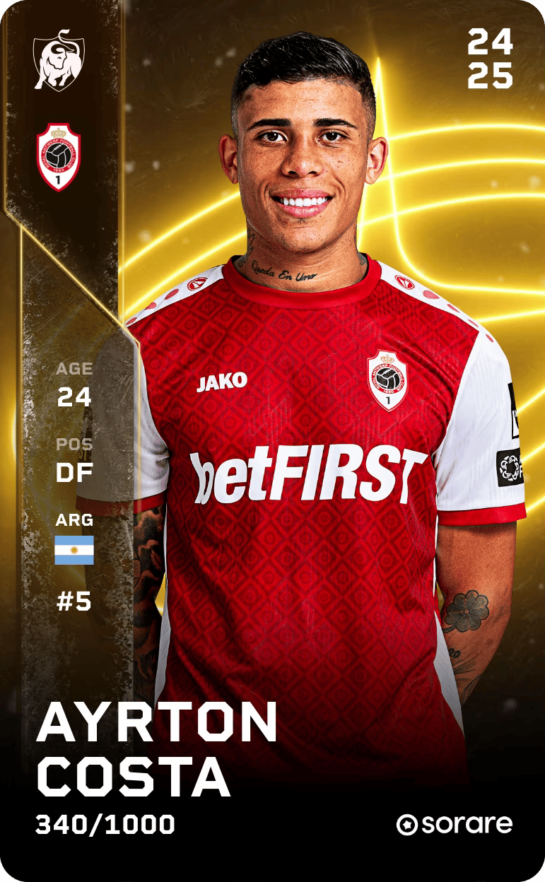 Ayrton Costa 2024-25 • Limited 340/1000
