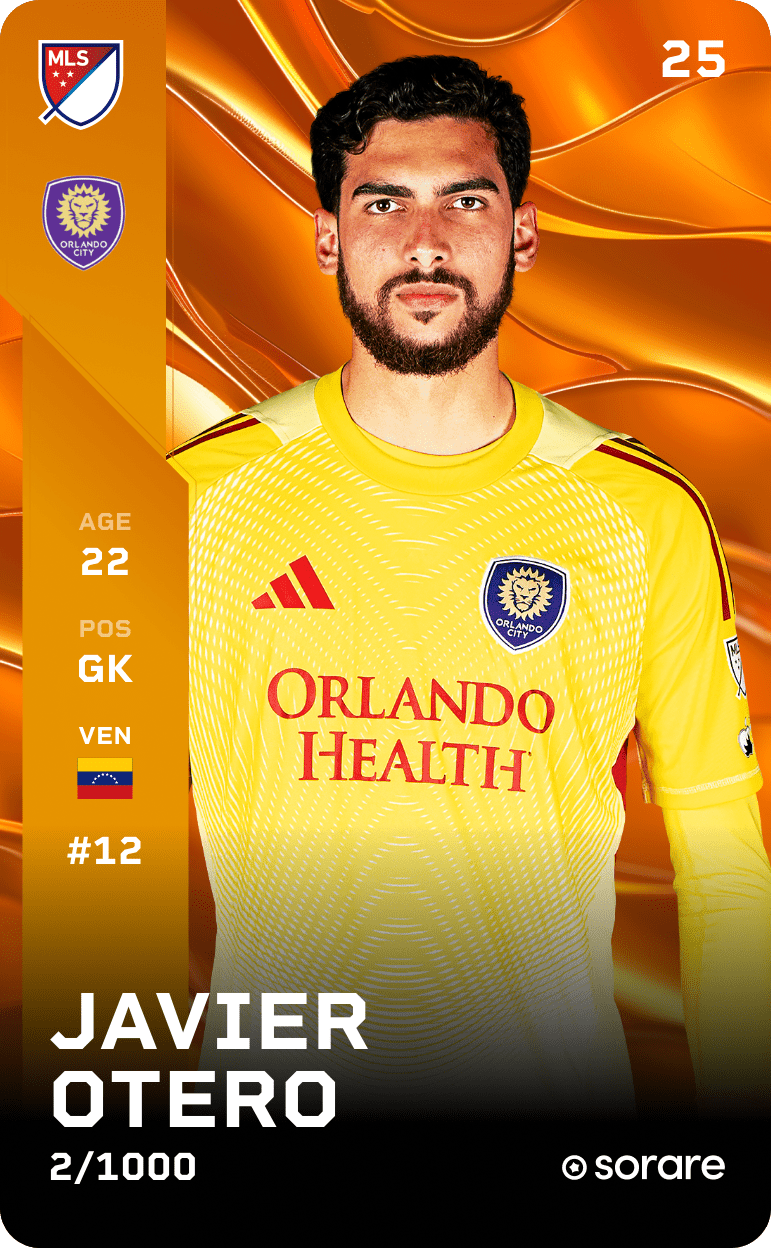Javier Otero 2025-26 • Limited 2/1000
