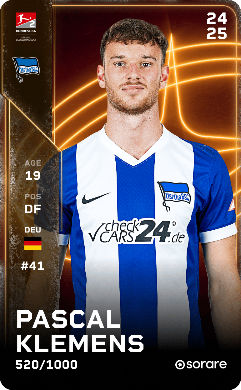 Pascal Klemens 2024-25 • Limited 520/1000