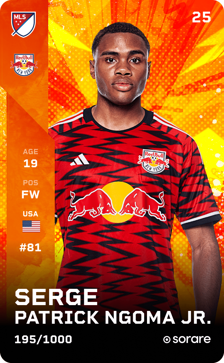 Serge Ngoma 2025-26 • Limited 195/1000