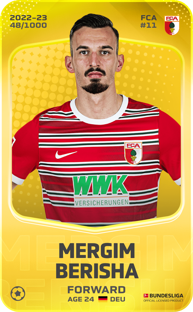 Mergim Berisha 2022-23 • Limited 48/1000