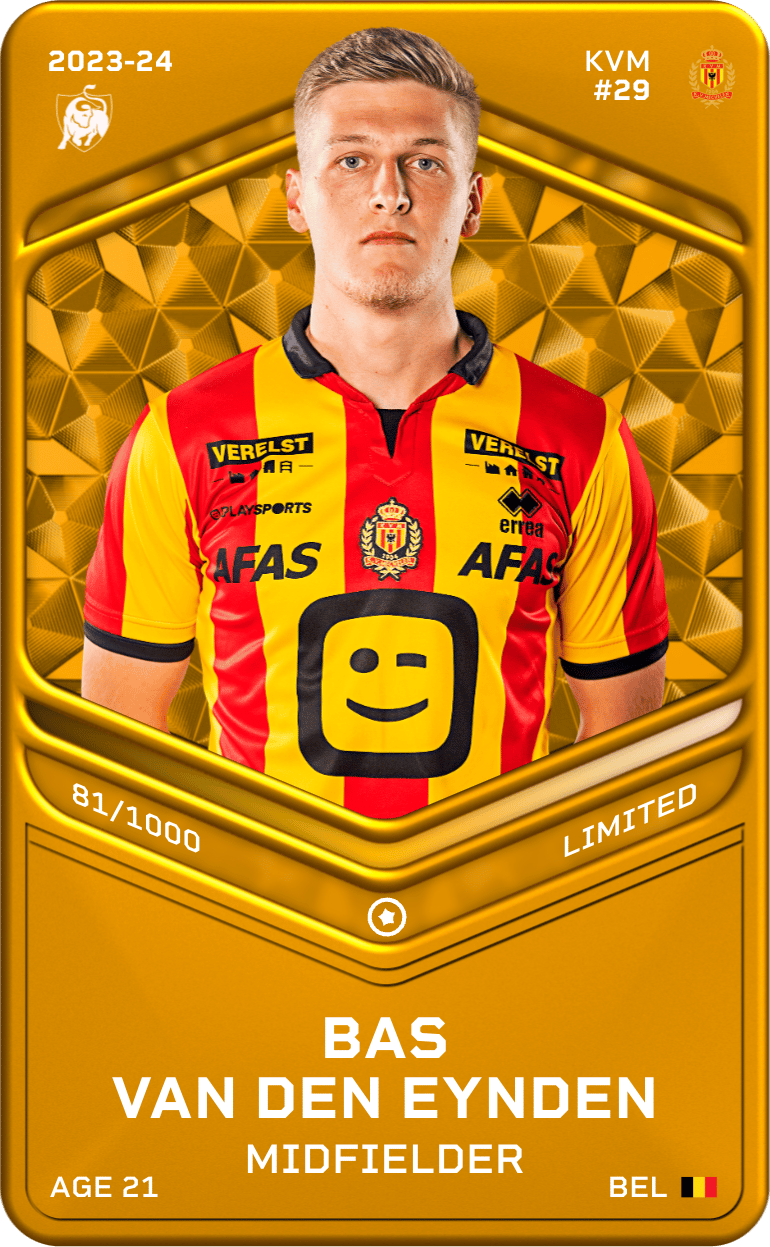 Bas Van den Eynden 2023-24 • Limited 81/1000