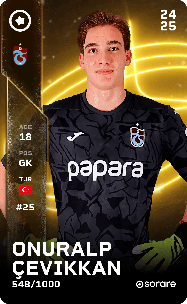 Onuralp Çevikkan 2024-25 • Limited 548/1000
