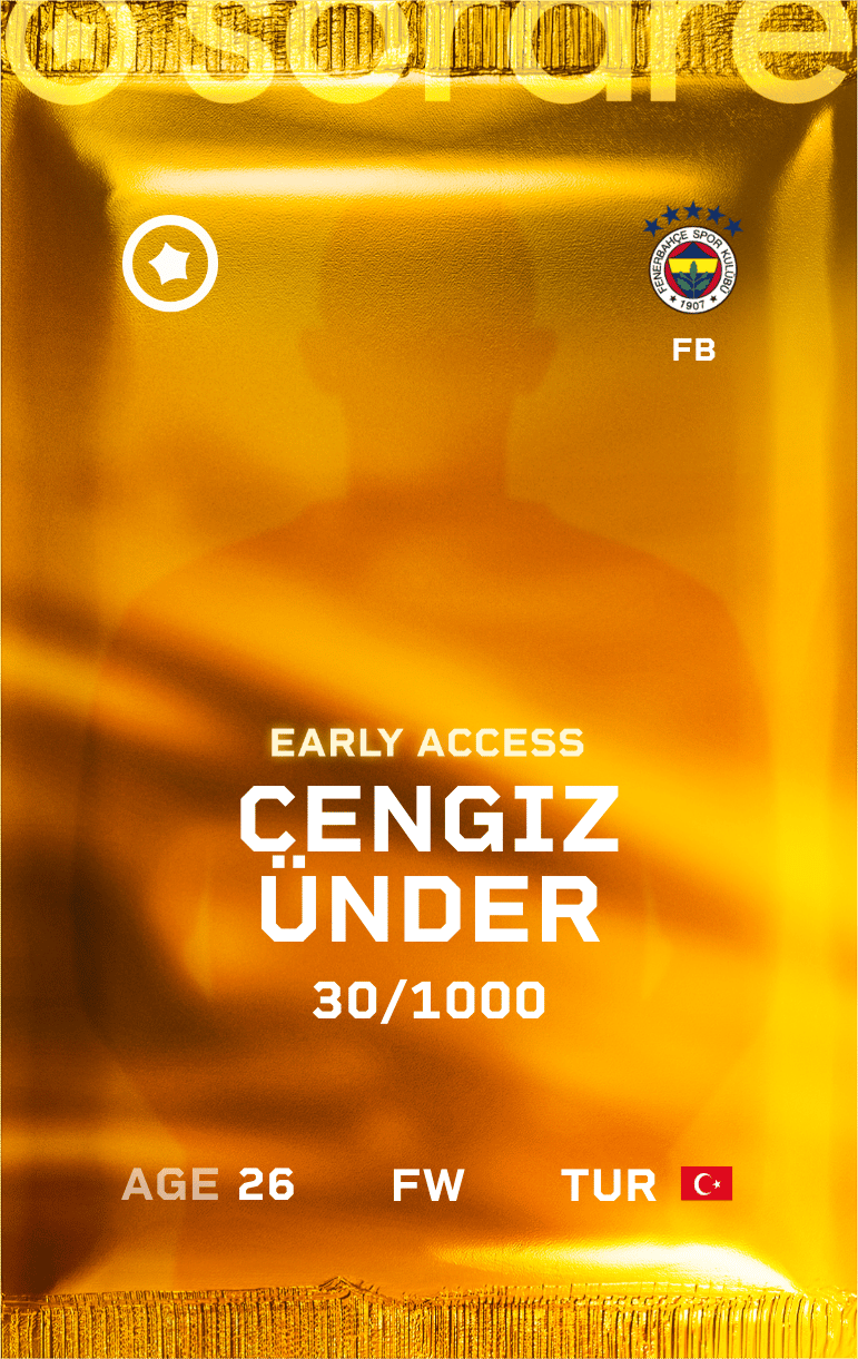 Cengiz Ünder 2024-25 • Limited 30/1000