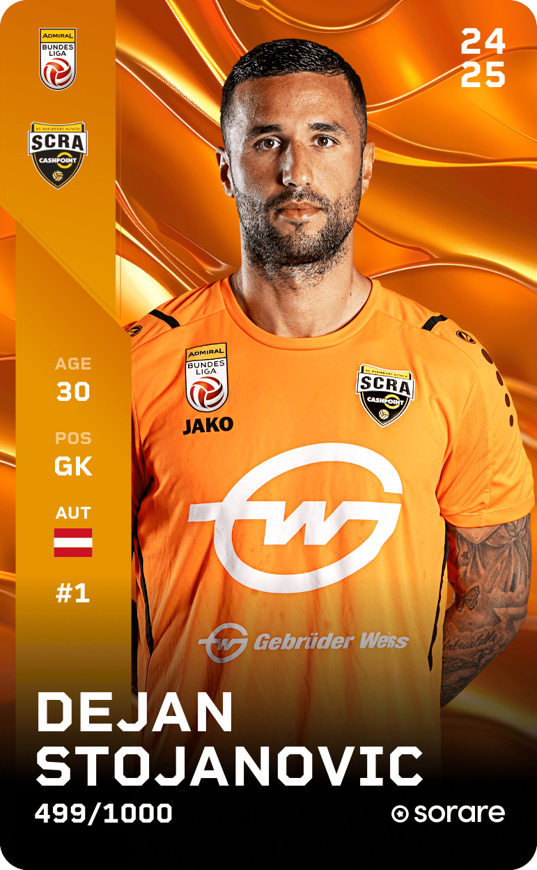 Dejan Stojanovic 2024-25 • Limited 499/1000