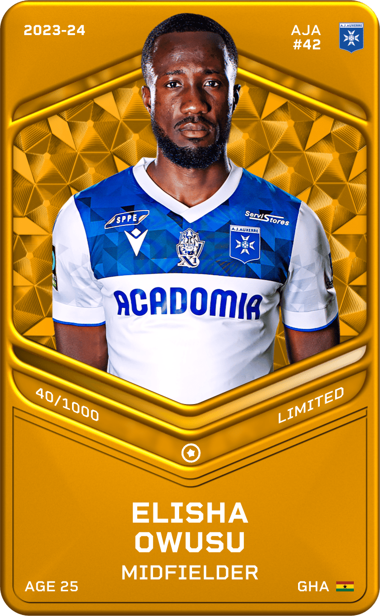 Elisha Owusu 2023-24 • Limited 40/1000