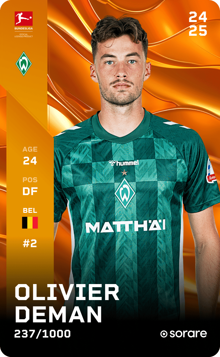 Olivier Deman 2024-25 • Limited 237/1000