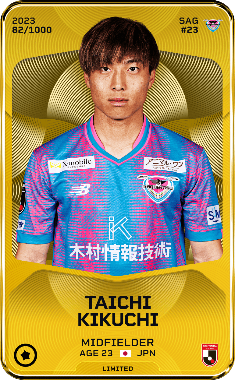 Taichi Kikuchi 2023-24 • Limited 82/1000
