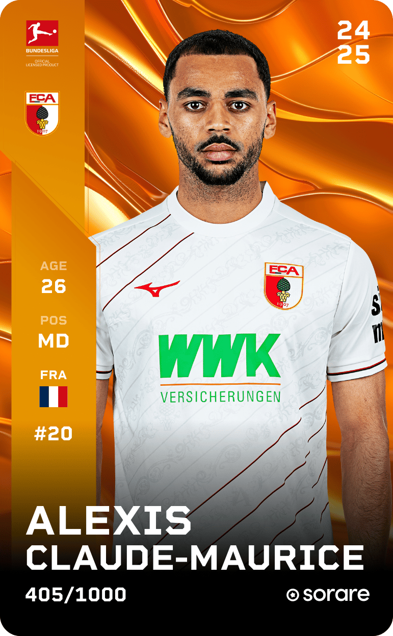 Alexis Claude-Maurice 2024-25 • Limited 405/1000
