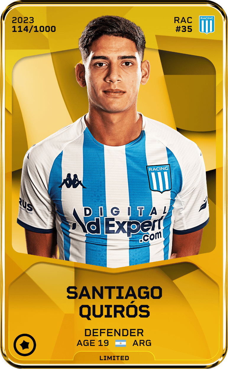 Santiago Quirós 2023-24 • Limited 114/1000