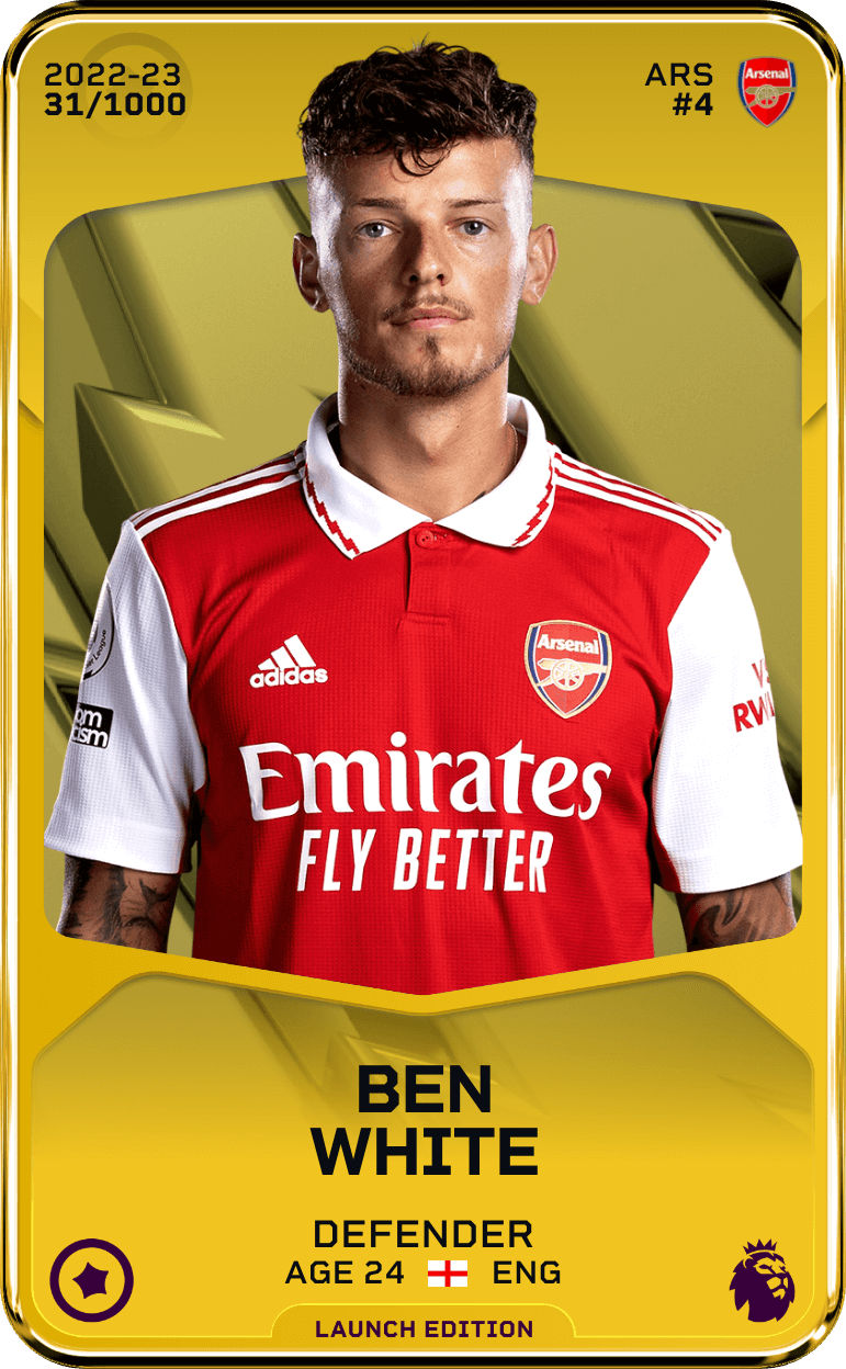 Ben White 2022-23 • Limited 31/1000