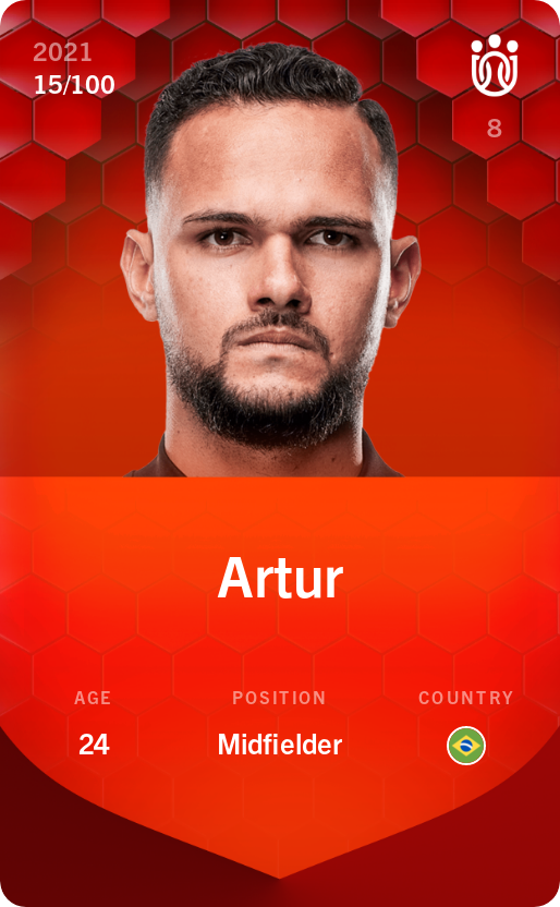 Sorare - Sorare Official - Artur 2021-22 • Rare 15/100 - NFT # 83618923813273989028156850666971638200924349991829463952620611467674162748470