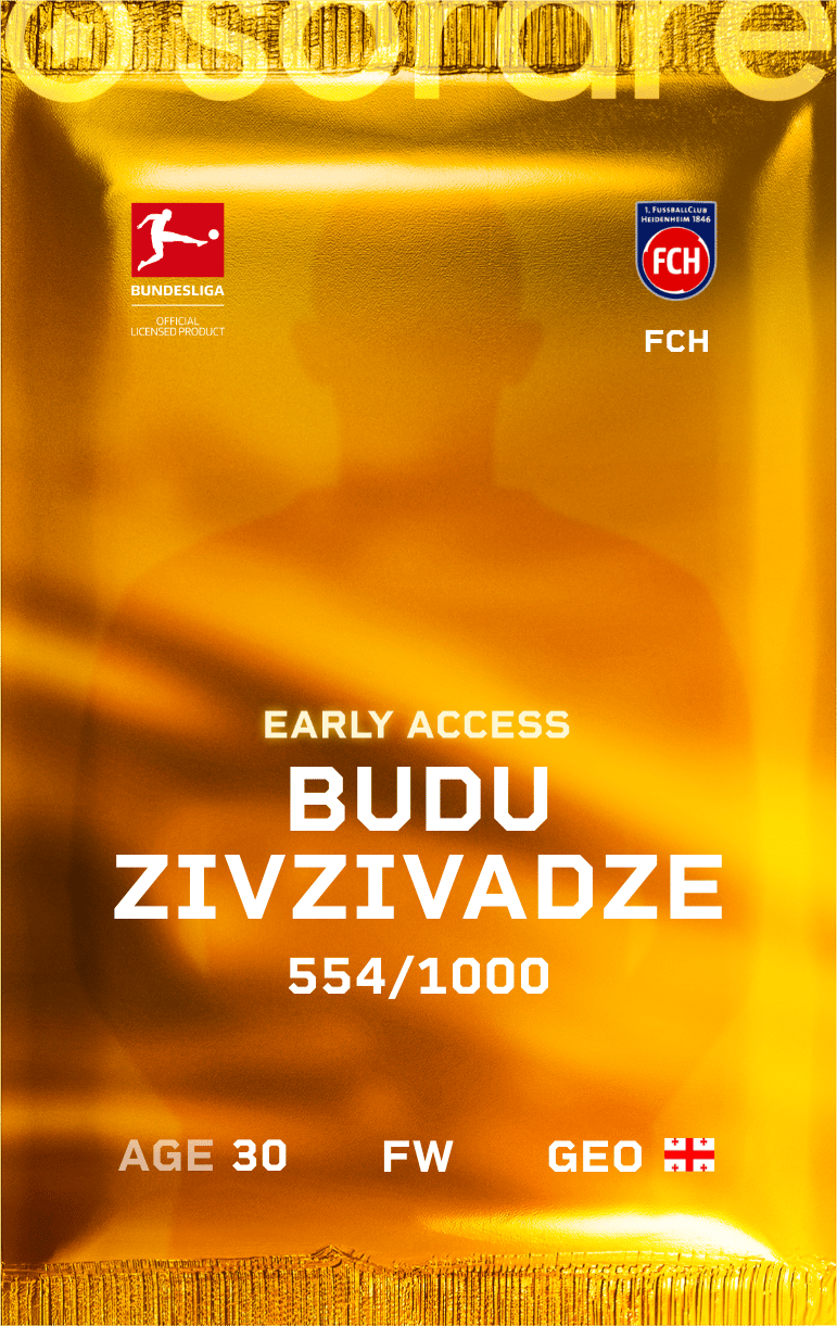 Budu Zivzivadze 2024-25 • Limited 554/1000