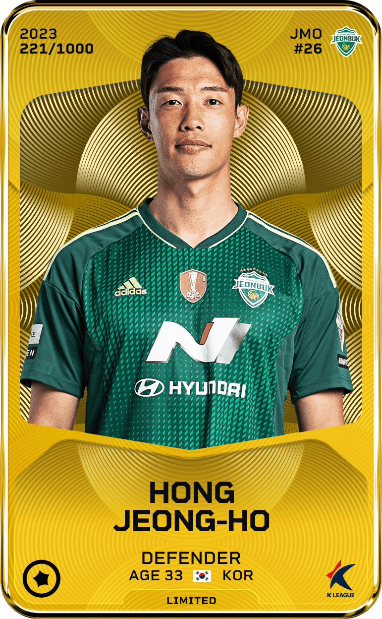 Hong Jeong-Ho 2023-24 • Limited 221/1000