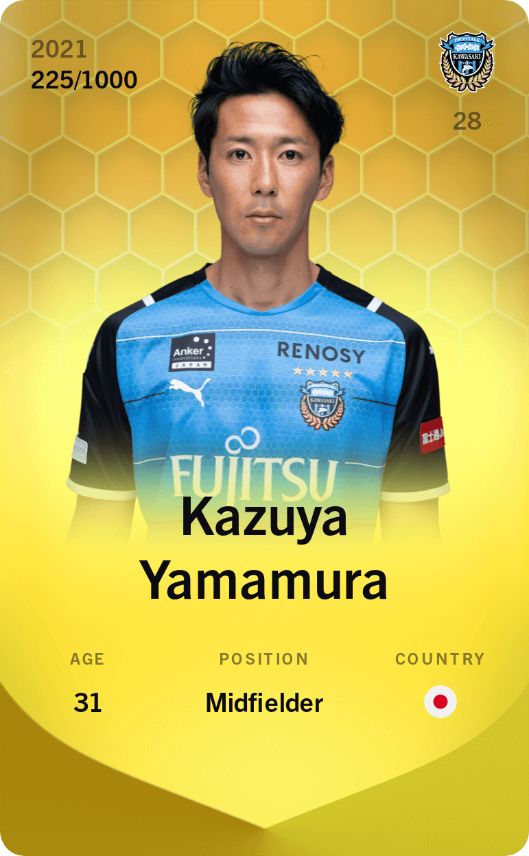 Kazuya Yamamura 2021-22 • Limited 225/1000