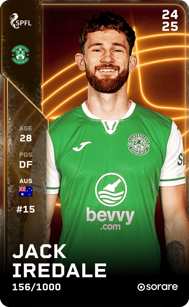 Jack Iredale 2024-25 • Limited 156/1000