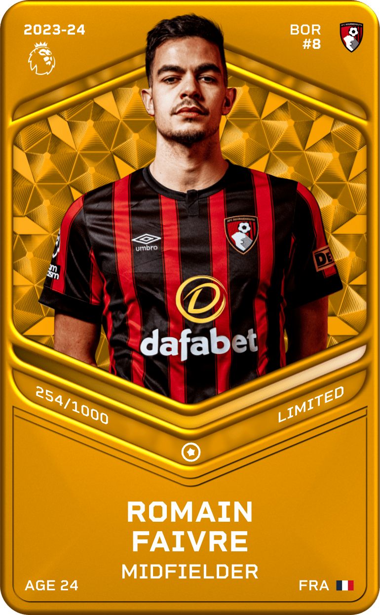 Romain Faivre 2023-24 • Limited 254/1000