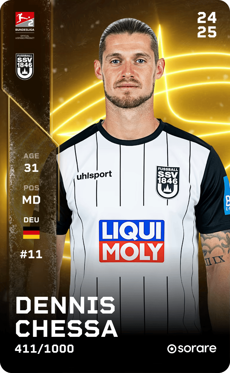 Dennis Chessa 2024-25 • Limited 411/1000