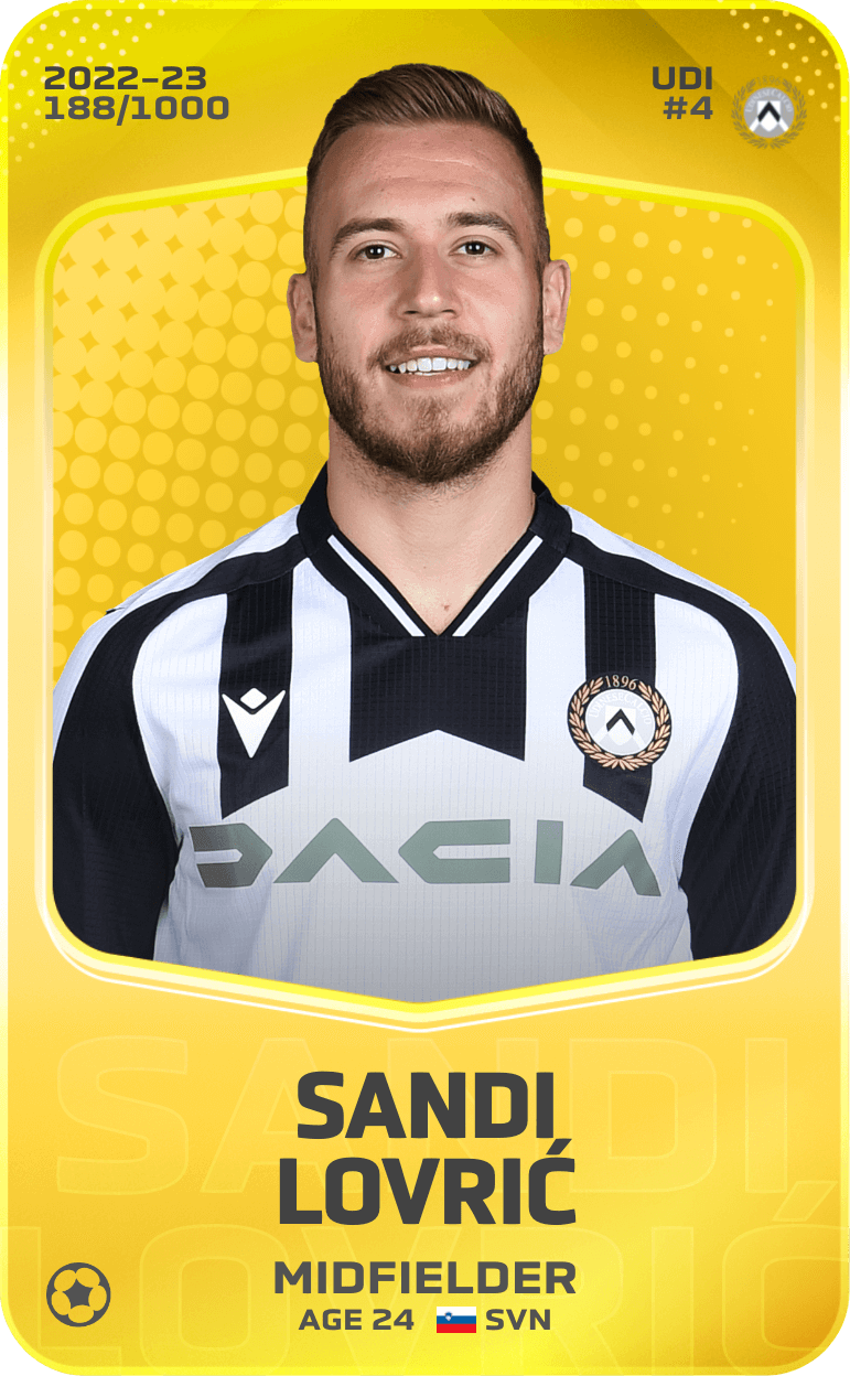 Sandi Lovrić 2022-23 • Limited 188/1000