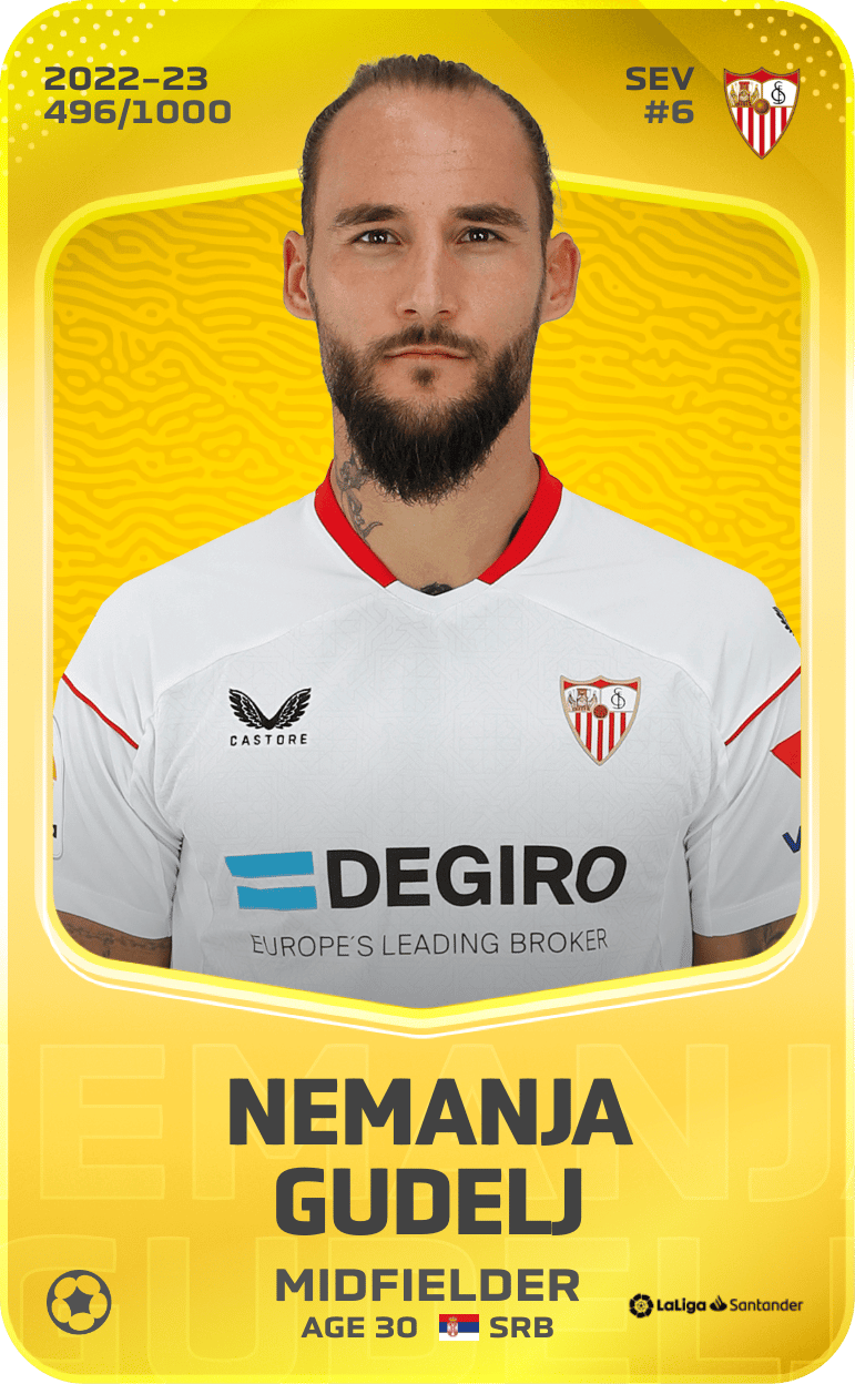 Nemanja Gudelj 2022-23 • Limited 496/1000