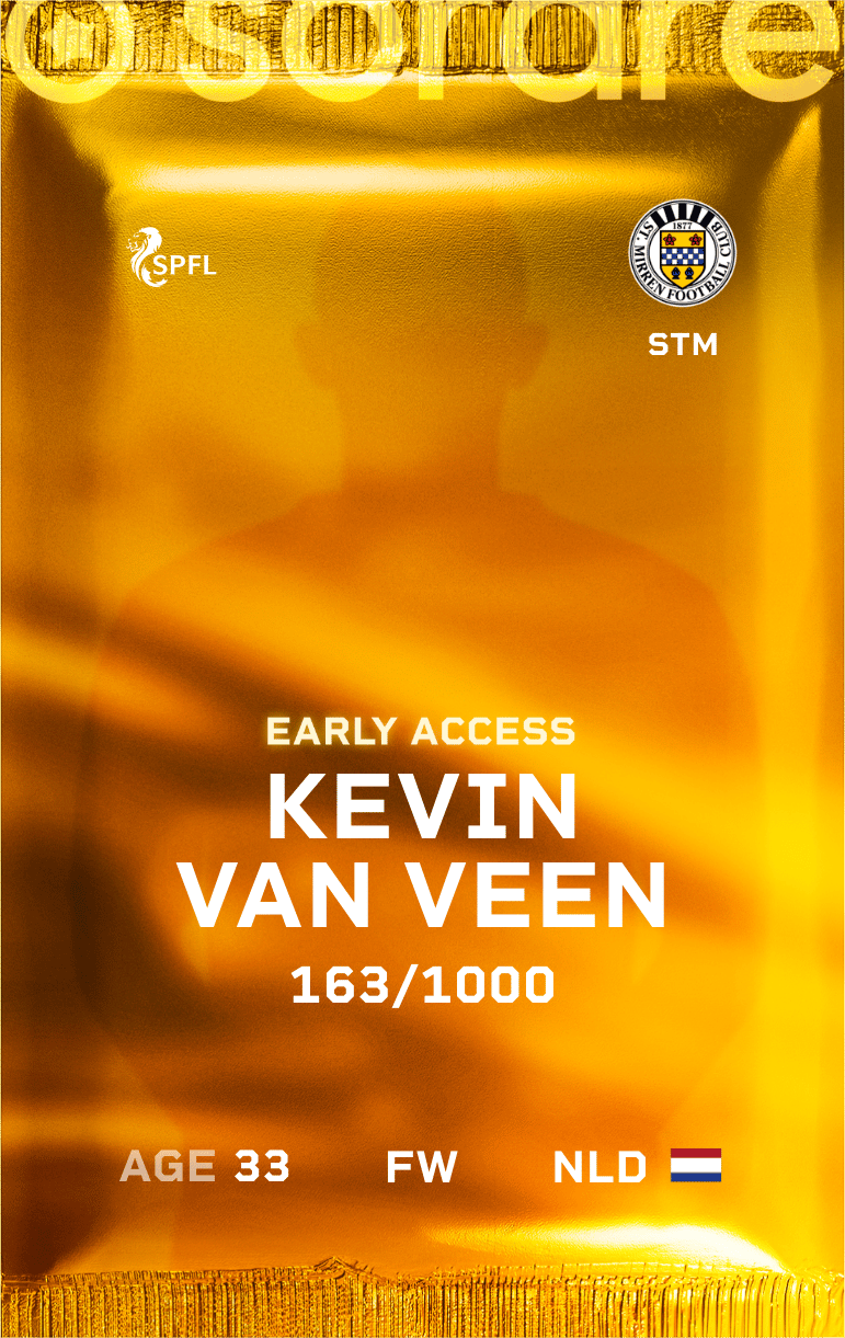 Kevin van Veen 2024-25 • Limited 163/1000