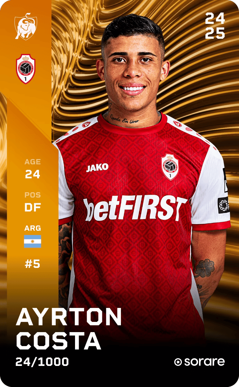 Ayrton Costa 2024-25 • Limited 24/1000