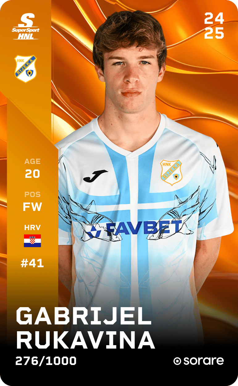 Gabrijel Rukavina 2024-25 • Limited 276/1000